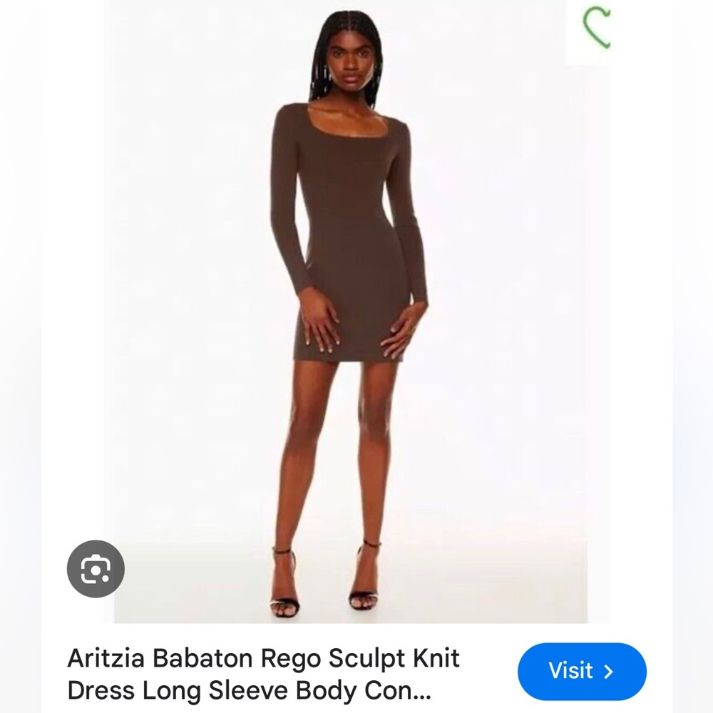 Babaton Rego Dress Brown